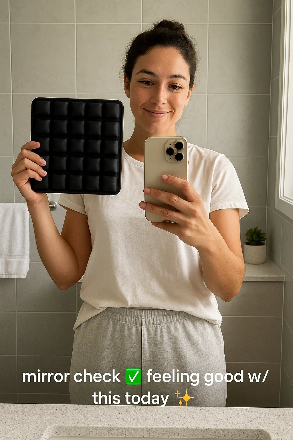 Airiva™ Portable Seat Cushion for Flights, Office & Daily Commutes
