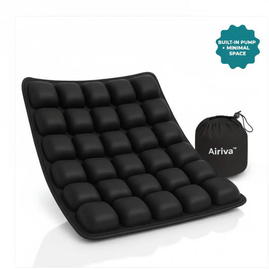 Airiva™ Portable Seat Cushion for Flights, Office & Daily Commutes
