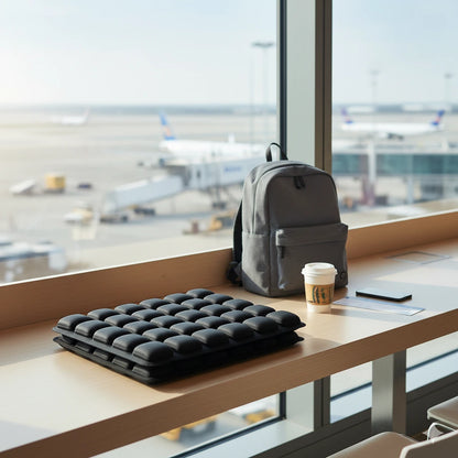 Airiva™ Portable Seat Cushion for Flights, Office & Daily Commutes